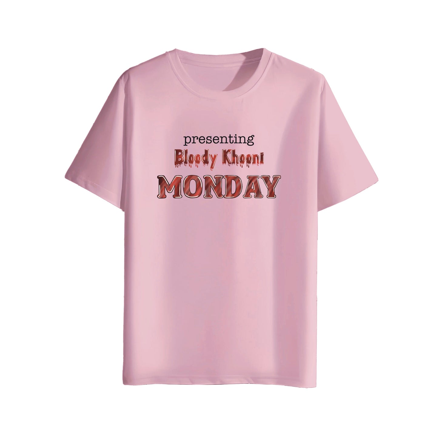 pink monday T-shirt