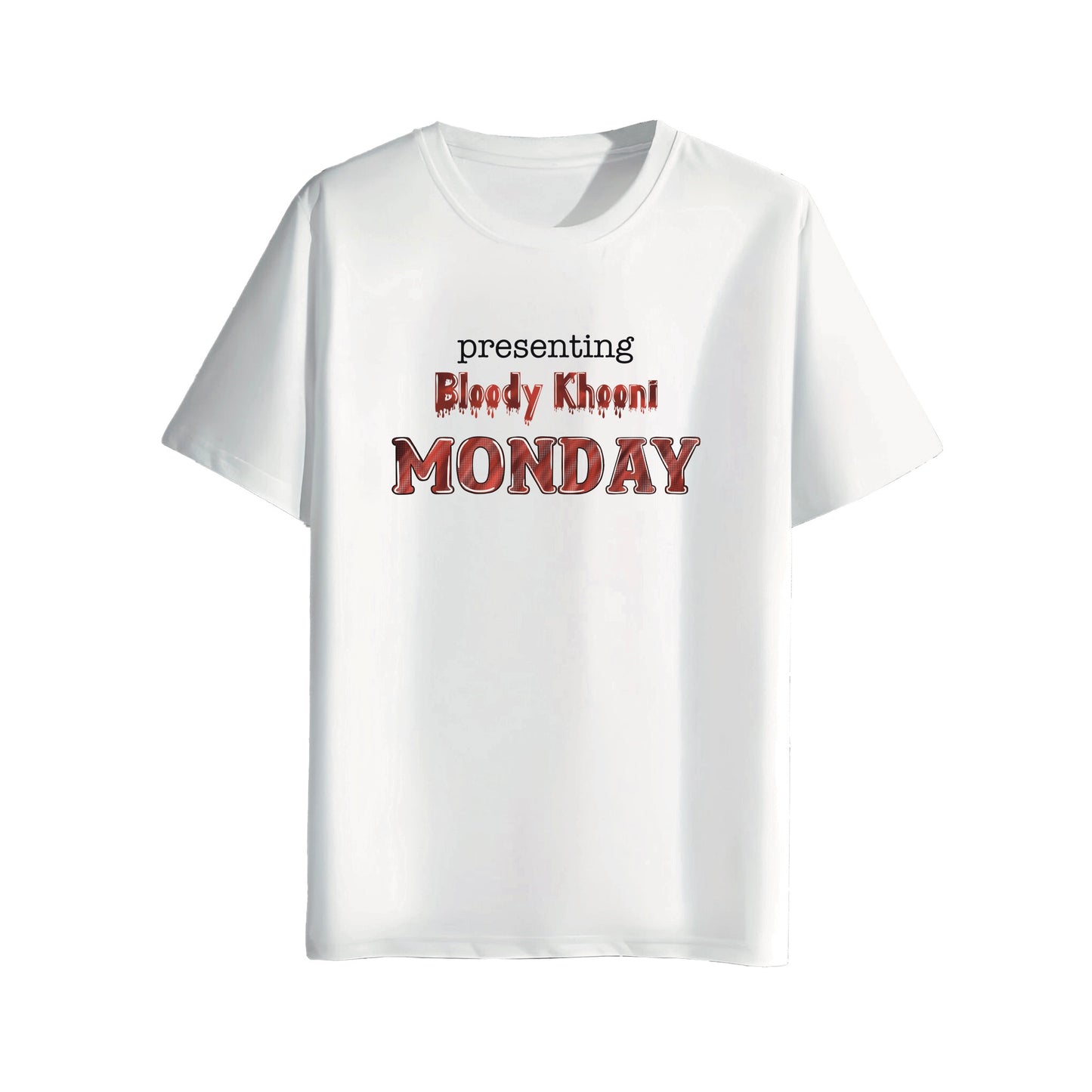 white monday T-shirt