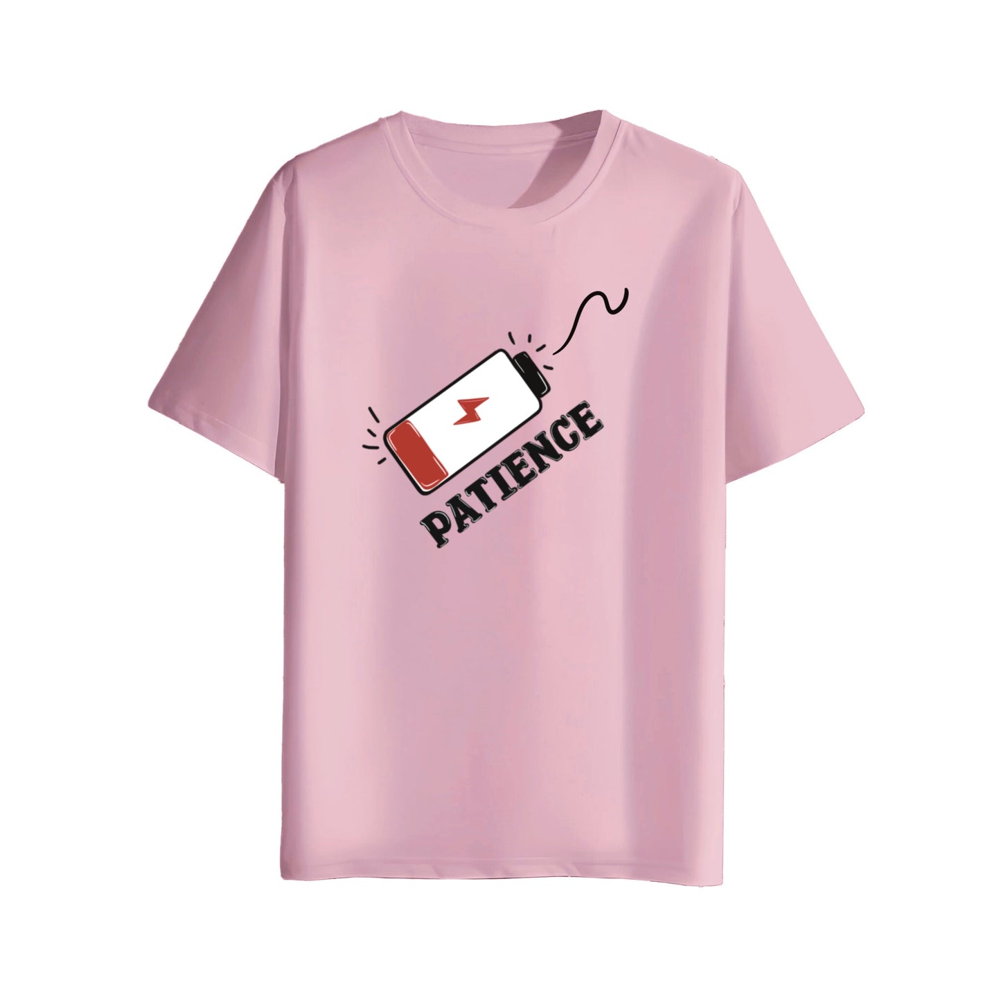 low patience pink t-shirt