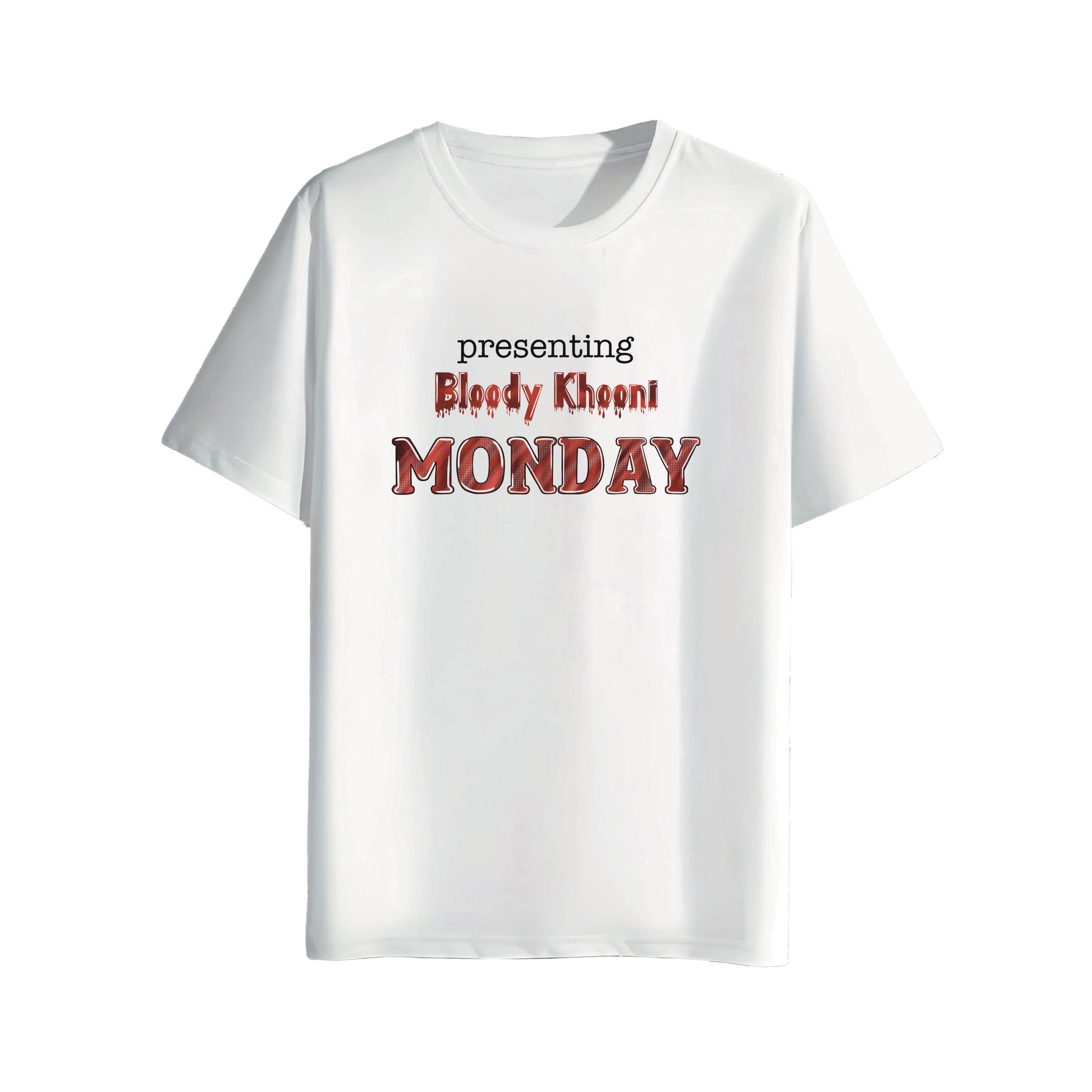 white monday T-shirt
